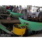 Aufbereitungstechnologie für Golderz mit Scheibenmühle