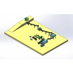 Felsgolderz Schwerkraft-Trennverfahren